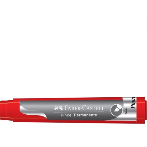 Caneta Marcacao Permanente Faber Vermelha Nmp/Vm