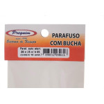 Cartela Parafuso Auto Atarrachante Preguim Cabeca Panela Philips Com Bucha 05Mm Com 10 Pecas 0616