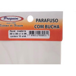 Cartela Parafuso Madeira Preguim Com Bucha 05Mm Philips Com 10 Pecas 0531
