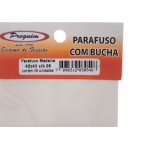 Cartela Parafuso Madeira Preguim Com Bucha 06Mm Philips Com 08 Pecas 0548