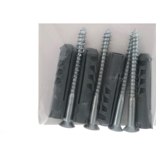 Cartela Parafuso Madeira Preguim Com Bucha 10Mm Philips Com 04 Pecas 0562