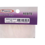 Cartela Rebite Preguim Aluminio Repuxo 410 Com 25 Pecas 2085