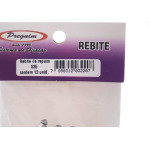 Cartela Rebite Preguim Aluminio Repuxo 525 Com 12 Pecas 2207