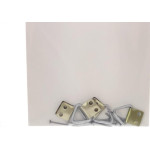 Cartela Suporte Quadro/Espelho Triangular 01 Preguim Com 04 Pecas 2221
