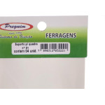 Cartela Suporte Quadro/Espelho Triangular 01 Preguim Com 04 Pecas 2221