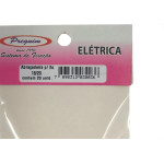Cartela Grampo Fixa Fio Tipo Garra Preguim 18/20 Branco Com 20 Pecas 0036