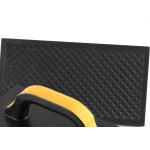 Desempenadeira Pvc Roma 14X27 Corrugada Preta 5 50S