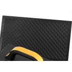 Desempenadeira Pvc Roma 17X30 Corrugada Preta 5 70S
