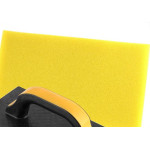 Kit C/2 - Desempenadeira Pvc Roma 14X27 Com Espuma Preta ...