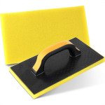 Kit C/2 - Desempenadeira Pvc Roma 17X30 Com Espuma Preta ...
