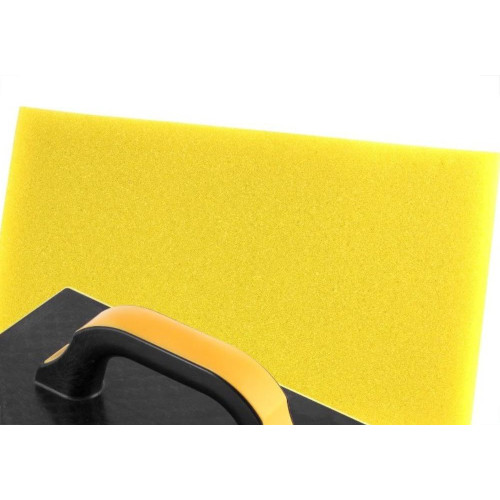 Kit C/2 - Desempenadeira Pvc Roma 17X30 Com Espuma Preta ...