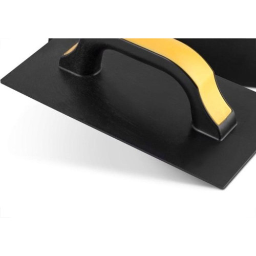 Desempenadeira Pvc Roma 14X27 Lisa Preta 5 50L