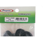 Cartela Arruela Para Telha Preguim Conjunto De Vedacao Pvc/Chapa 5/16'' Com 10 Pecas 2382