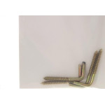Cartela Escapula Bicromatizada Preguim 19X60 Com 04 Pecas 0449