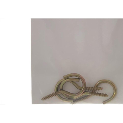 Cartela Gancho Bicromatizado Preguim 17X 50 Com 04 Pecas 0524