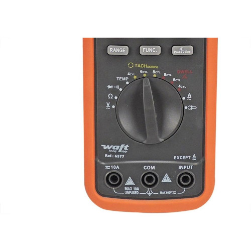 Multimetro Digital Waft Automotivo 6577