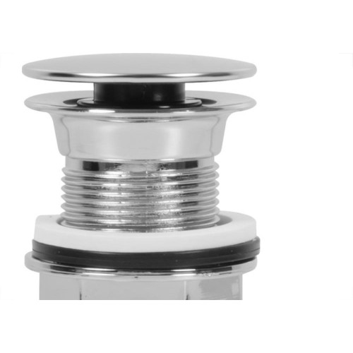 Valvula Abs Astra Lavabo 1.1/4'' Cromada Click Vcc1/14