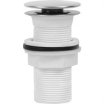 Valvula Abs Astra Lavabo 1.1/4'' Branca Click Vcp1/14*Br1