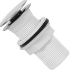 Valvula Abs Astra Lavabo 1.1/4'' Branca Click Vcp1/14*Br1