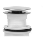 Valvula Abs Astra Lavabo 1.1/4'' Branca Click Vcp1/14*Br1