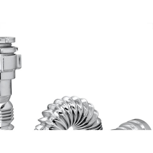 Sifao Pvc Flexivel Astra Cromado Universal Arruela Pvc Ssum2