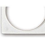 Porta Grelha Quadrada Grap Branca 15Cm 3502 - Kit C/6 