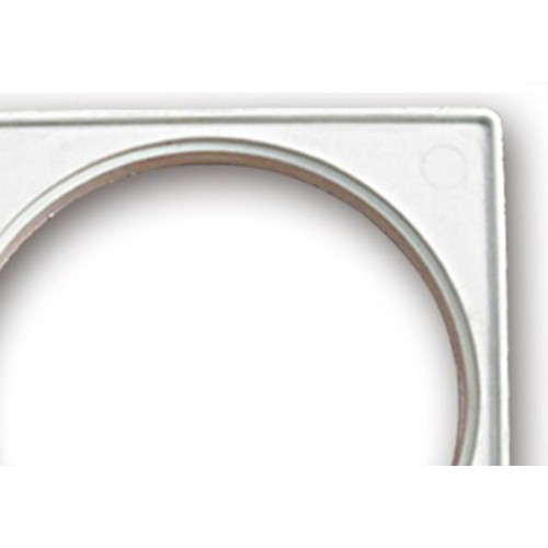 Porta Grelha Quadrada Grap Branca 15Cm 3502 - Kit C/6 