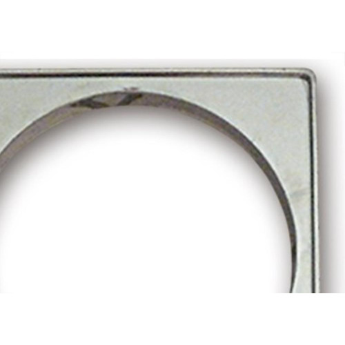 Porta Grelha Quadrada Grap Cromada 15Cm 3503-Cr - Kit C/6 