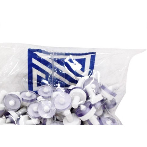 Vedante Pvc+Silicone 1/2''Grap Reto 100Pecas 1018E