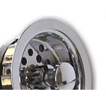 Cestinha Plastica Cromada Grap Para Valvula Americana 140 - Kit C/10 
