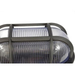Luminaria Tartaruga Pvc Joanto Preta Com Acrilico 06158
