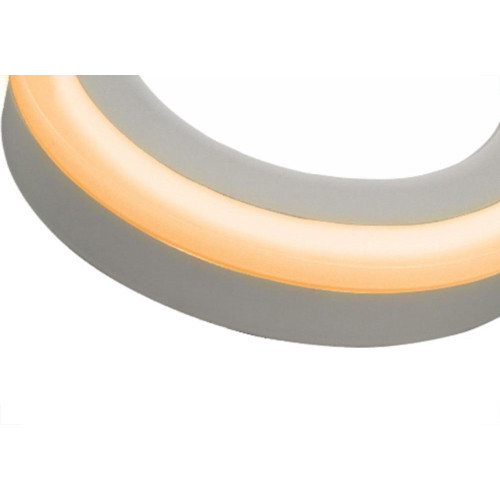Luminaria Led Plafon Taschibra Dual Color Externo Redondo 18/6W 24Cm 