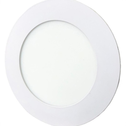 Luminaria Led Plafon Perkon Embutir Redondo 06W 6000K 12Cm 1204