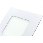 Luminaria Led Plafon Perkon Embutir Quadrado 03W 6000K 08Cm 1212