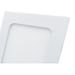 Luminaria Led Plafon Perkon Embutir Quadrado 06W 3000K 12Cm 1213