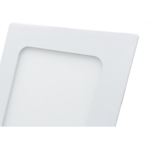 Luminaria Led Plafon Perkon Embutir Quadrado 06W 3000K 12Cm 1213