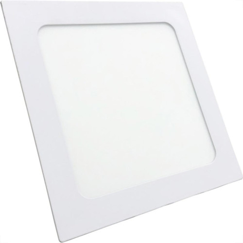 Luminaria Led Plafon Perkon Embutir Quadrado 12W 6000K 17Cm 1216