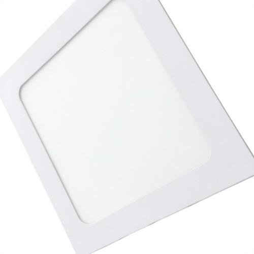 Luminaria Led Plafon Perkon Embutir Quadrado 12W 6000K 17Cm 1216