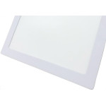 Luminaria Led Plafon Perkon Embutir Quadrado 24W 3000K 30Cm 1219