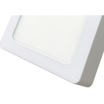 Luminaria Led Plafon Perkon Externo Quadrado 06W 3000K 12Cm 1229