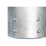 Conector Reto Aluminio Acp   4''