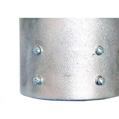 Conector Reto Aluminio Acp   4''