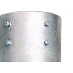 Conector Reto Aluminio Acp   4''