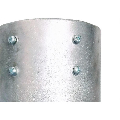 Conector Reto Aluminio Acp   4''