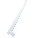 Suporte Prateleira Fico Branco 40Cm 2 Garras Trilho 