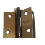 Dobradica Fama 1295 Fcb 3.1/2''Porta Camarao - Kit C/12 