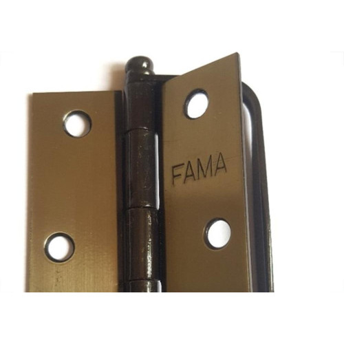 Dobradica Fama 1295 Fcb 3.1/2''Porta Camarao - Kit C/12 