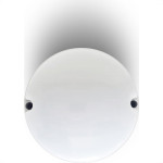 Luminaria Tartaruga Led Ecolume Redonda Branca 15W 6000K 21070