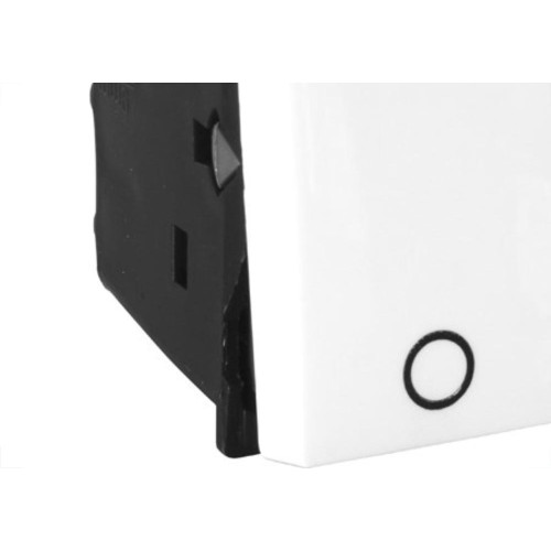 Modulo Pial Pop Branco 1 Simples Bipolar 10A Lg010B