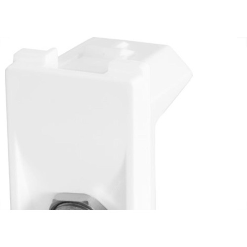 Kit C/3 - Modulo Pial Pop Branco 1 Tomada Tv Tipo F Lg060